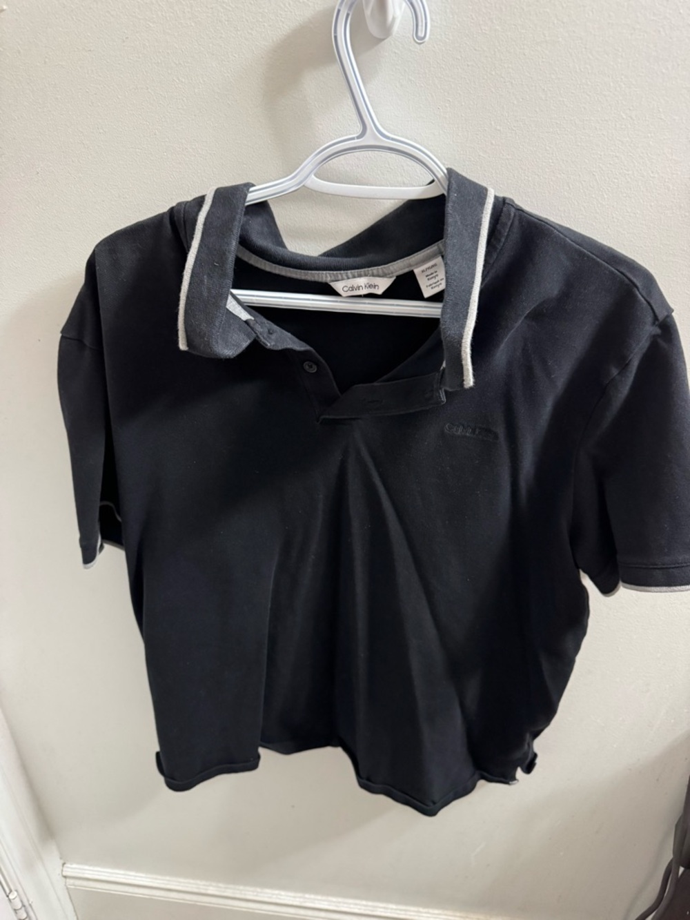 Calvin Klein Men’s Black Polo Shirt